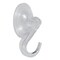 Simple Living 4" Push Lock Suction Cup Christmas Wreath Hanger, Holds up to 10 lbs